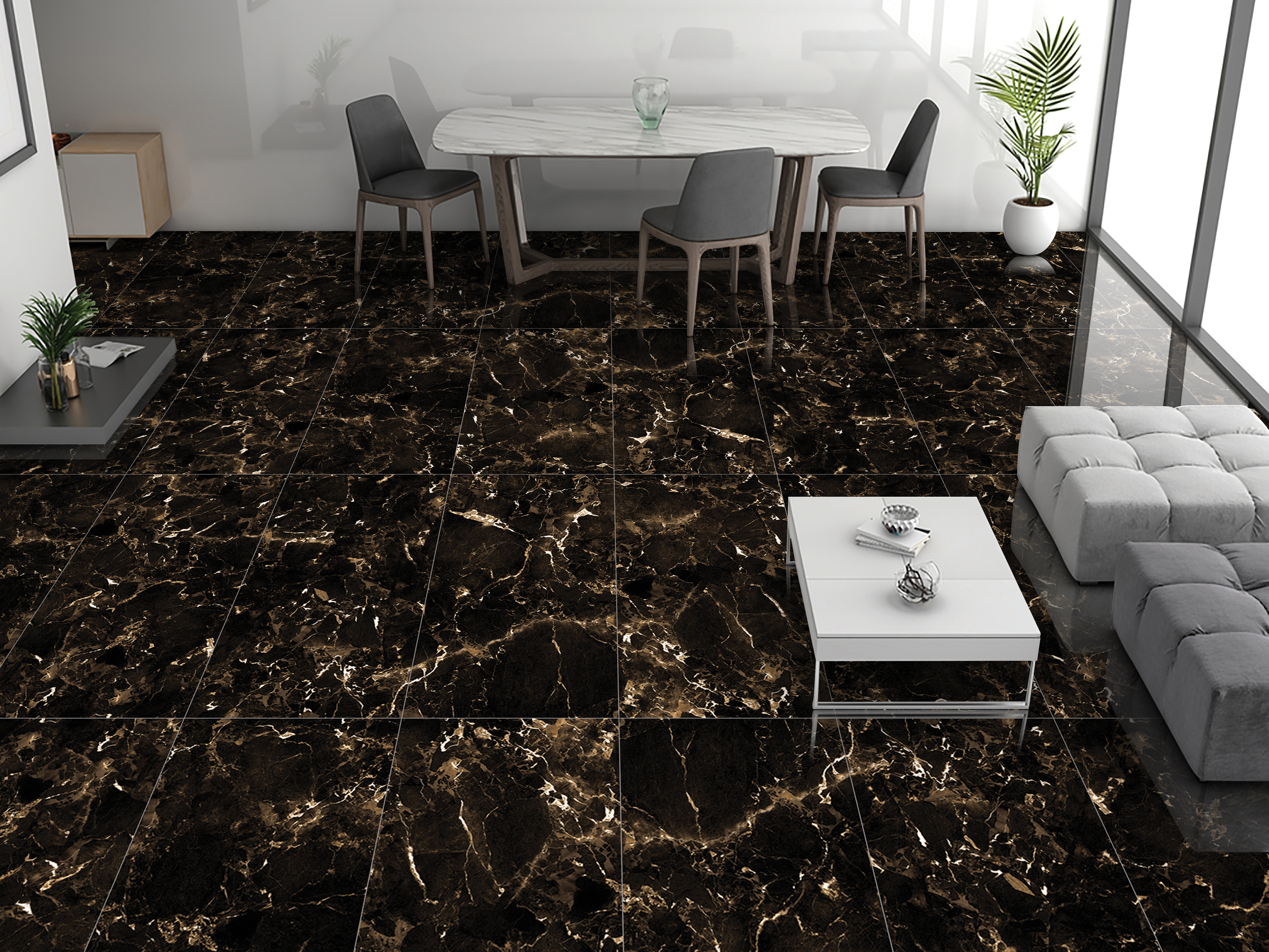 Керамогранит ХайГлосси Империал Голд/HG Glossy Imperial Gold